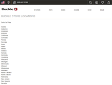 Tablet Screenshot of local.buckle.com